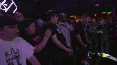 (Crowd chattering) - The Wrestlers