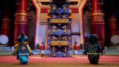 [crowd cheering and applauding] - LEGO Ninjago: Dragons Rising