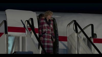 [crowd cheering, chattering] - The Crown