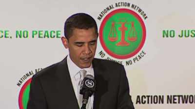 -(CROWD CHEERING)
-DYSON: And Black people
are practical, - Obama: In Pursuit of a More Perfect Union