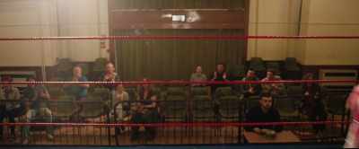 - (CROWD CHEERING)
- (GRUNTING) - Fighting with My Family