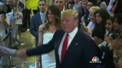 [crowd cheering] - The Accidental President