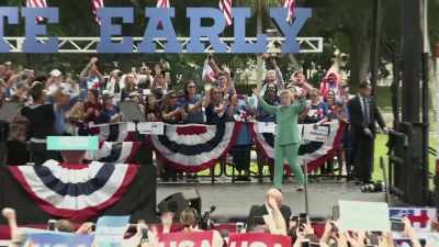 [crowd cheering] - The Accidental President