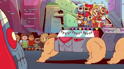 [crowd cheering] - ThunderCats Roar