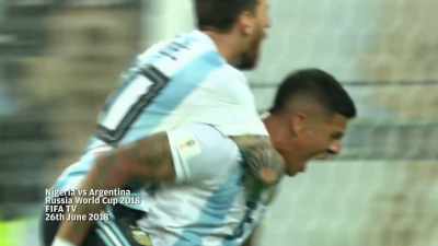 [crowd cheering] - Lionel Messi - The Greatest