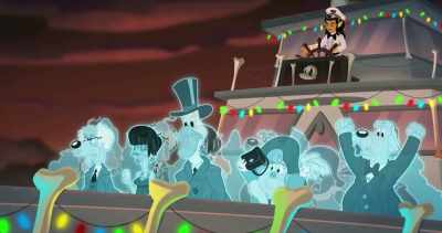(crowd cheering) - Legend of the Three Caballeros
