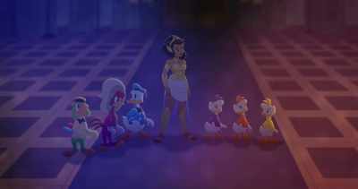 (crowd cheering) - Legend of the Three Caballeros