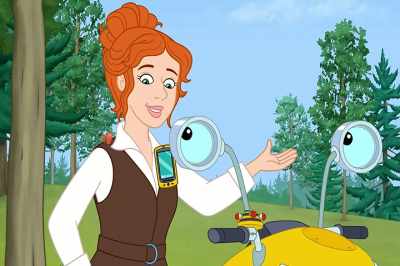[crowd cheering] - The Magic School Bus Rides Again