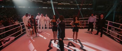 [Crowd cheering] - Creed III