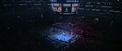 [Crowd cheering] - Creed III
