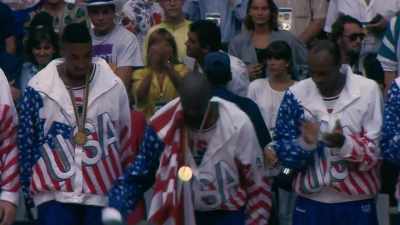 [crowd cheering] - The Redeem Team