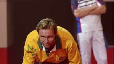 (CROWD CHEERING) - Blackball