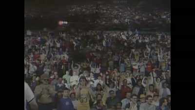 [crowd cheering] - Mr. McMahon