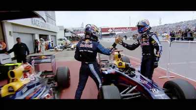 [crowd cheering] - Brawn: The Impossible Formula 1 Story