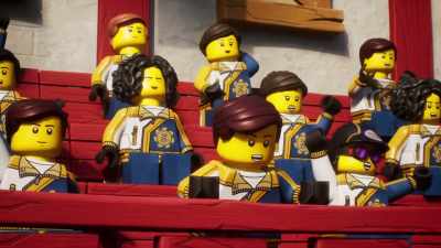 [crowd cheering] - LEGO Ninjago: Dragons Rising