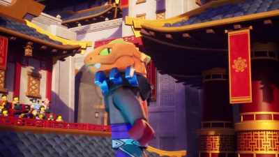 [crowd cheering] - LEGO Ninjago: Dragons Rising