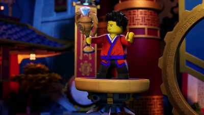 [crowd cheering] - LEGO Ninjago: Dragons Rising