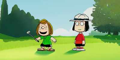 [crowd cheering] - Snoopy Presents: One-of-a-Kind Marcie