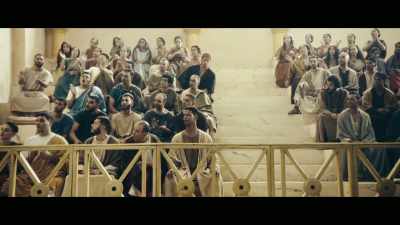 [crowd cheering] - Colosseum