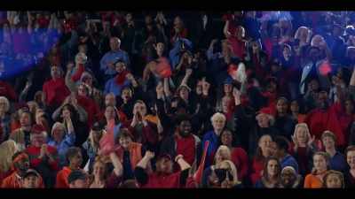 [Crowd cheering] - Long Slow Exhale