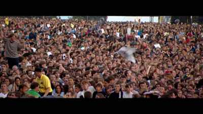 [CROWD CHEERING] - Oasis: Knebworth 1996