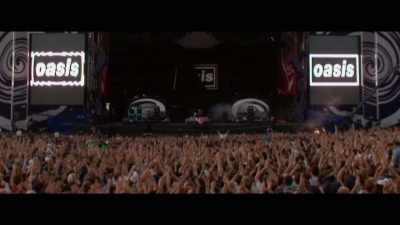 [CROWD CHEERING] - Oasis: Knebworth 1996