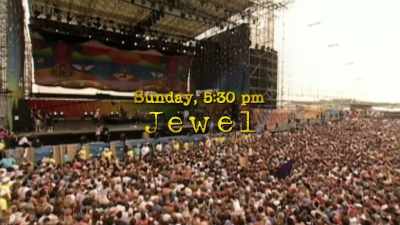 (CROWD CHEERING) - Woodstock 99: Peace Love and Rage