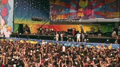 (CROWD CHEERING) - Woodstock 99: Peace Love and Rage