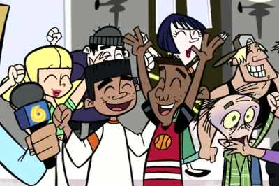 (CROWD CHEERING) - Johnny Test