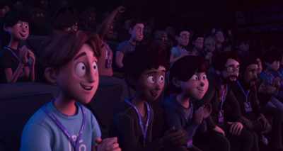 [crowd cheering] - The Mitchells vs the Machines