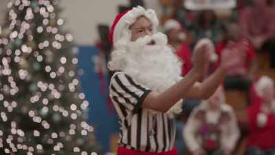 [crowd cheering] - A Christmas Open House