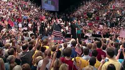 (CROWD CHEERING) - Obama: In Pursuit of a More Perfect Union
