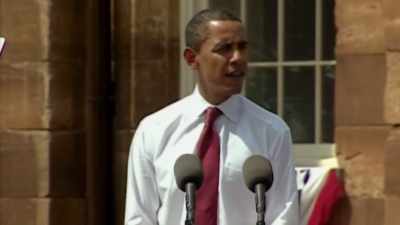 (CROWD CHEERING) - Obama: In Pursuit of a More Perfect Union