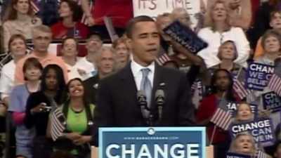 (CROWD CHEERING) - Obama: In Pursuit of a More Perfect Union