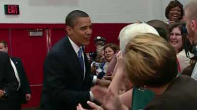 (CROWD CHEERING) - Obama: In Pursuit of a More Perfect Union