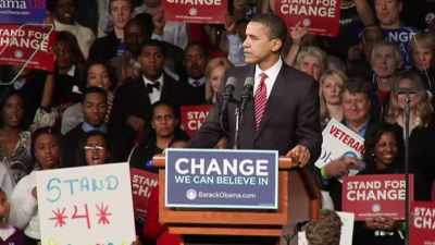 (CROWD CHEERING) - Obama: In Pursuit of a More Perfect Union