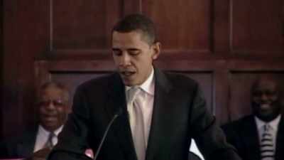 (CROWD CHEERING) - Obama: In Pursuit of a More Perfect Union