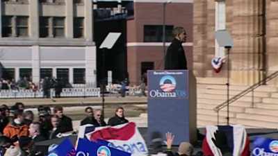 (CROWD CHEERING) - Obama: In Pursuit of a More Perfect Union
