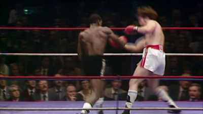 (crowd cheering) - Bruno v Tyson