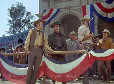 [ Crowd Cheering, Shouting ] - Winchester '73