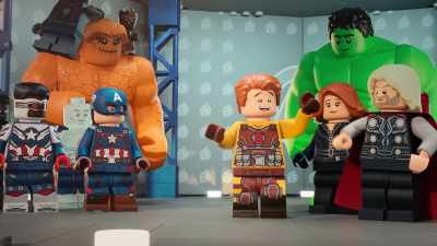 [crowd cheers, applauds] - LEGO Marvel Avengers: Mission Demolition