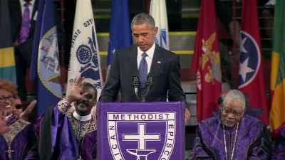 (CROWD CHEERS, APPLAUDS) - Obama: In Pursuit of a More Perfect Union