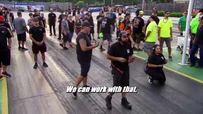 [crowd clapping] - Street Outlaws No Prep Kings Team Attack
