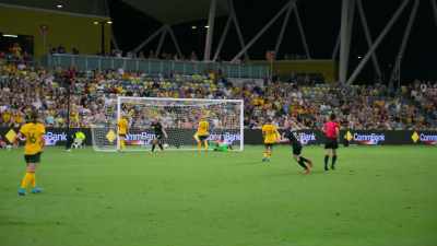 (CROWD EXCLAIMS) - Matildas: The World at Our Feet