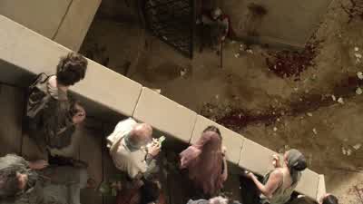 Crowd: Fucking pig! - Spartacus
