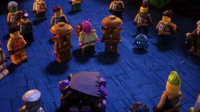 [crowd gasping] - LEGO Ninjago: Dragons Rising