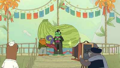 [crowd gasps] - Frog and Toad