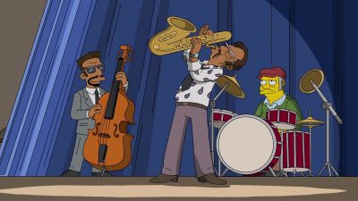 (crowd gasps) - The Simpsons