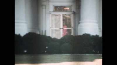 [crowd] Hey, hey, LBJ,
how many kids did ya kill today? - First Ladies