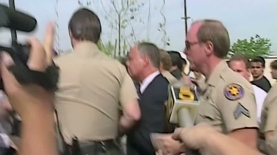 [crowd jeering] - Sound of the Police